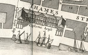 Custom House on map